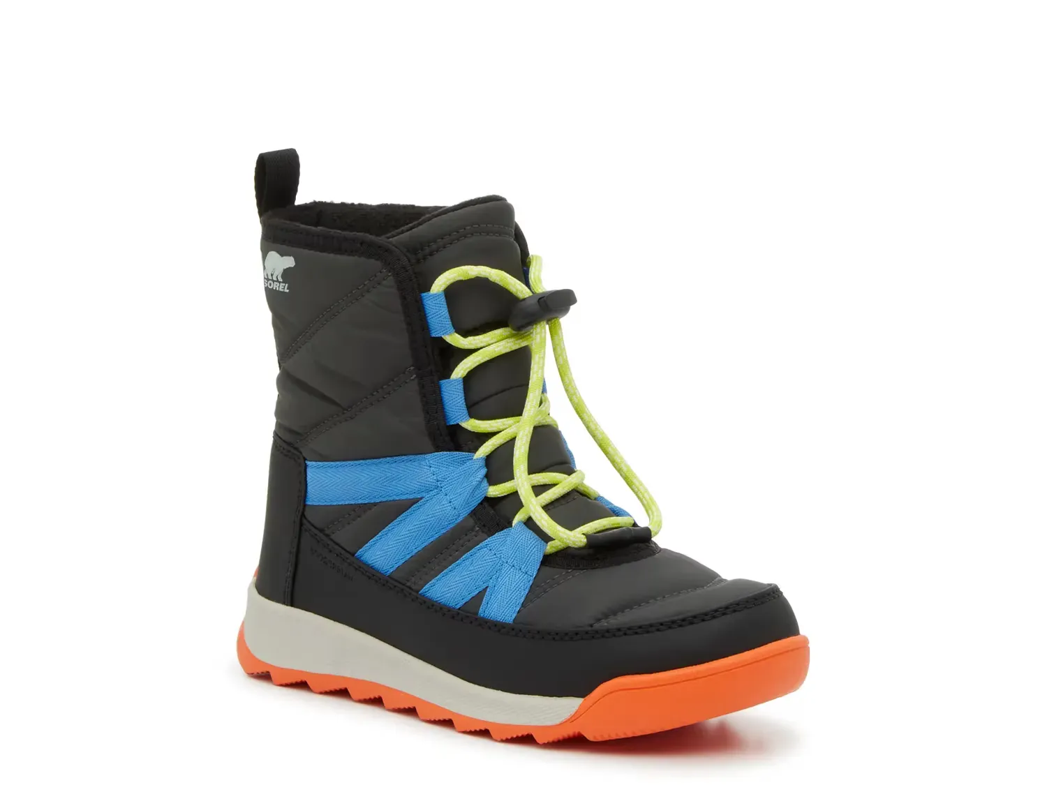 

Снежные ботинки Whitney II Plus - детские Sorel, Black/Blue/Orange