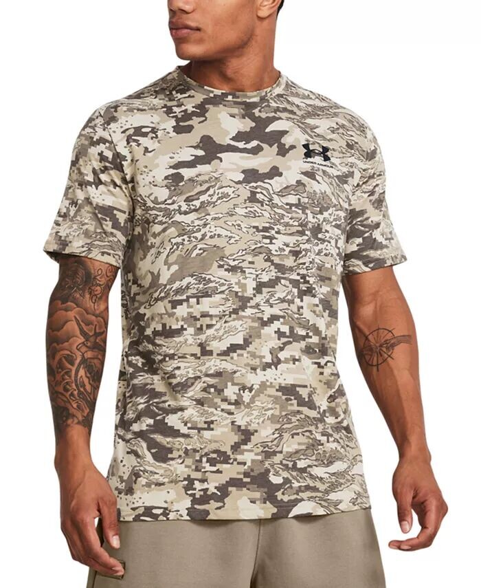

Мужская футболка Abc Camo с коротким рукавом Under Armour, бежевый
