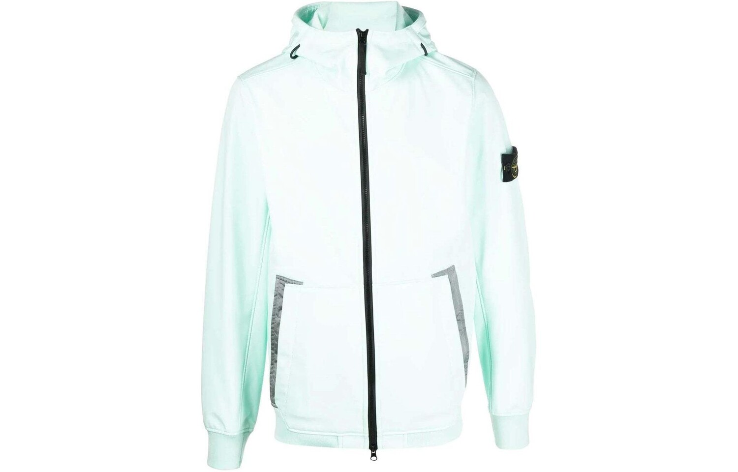 

Куртка мужская LIGHT SOFT SHELL-R SERIES SOFT SHELL бирюзового цвета Stone Island, бирюзовый