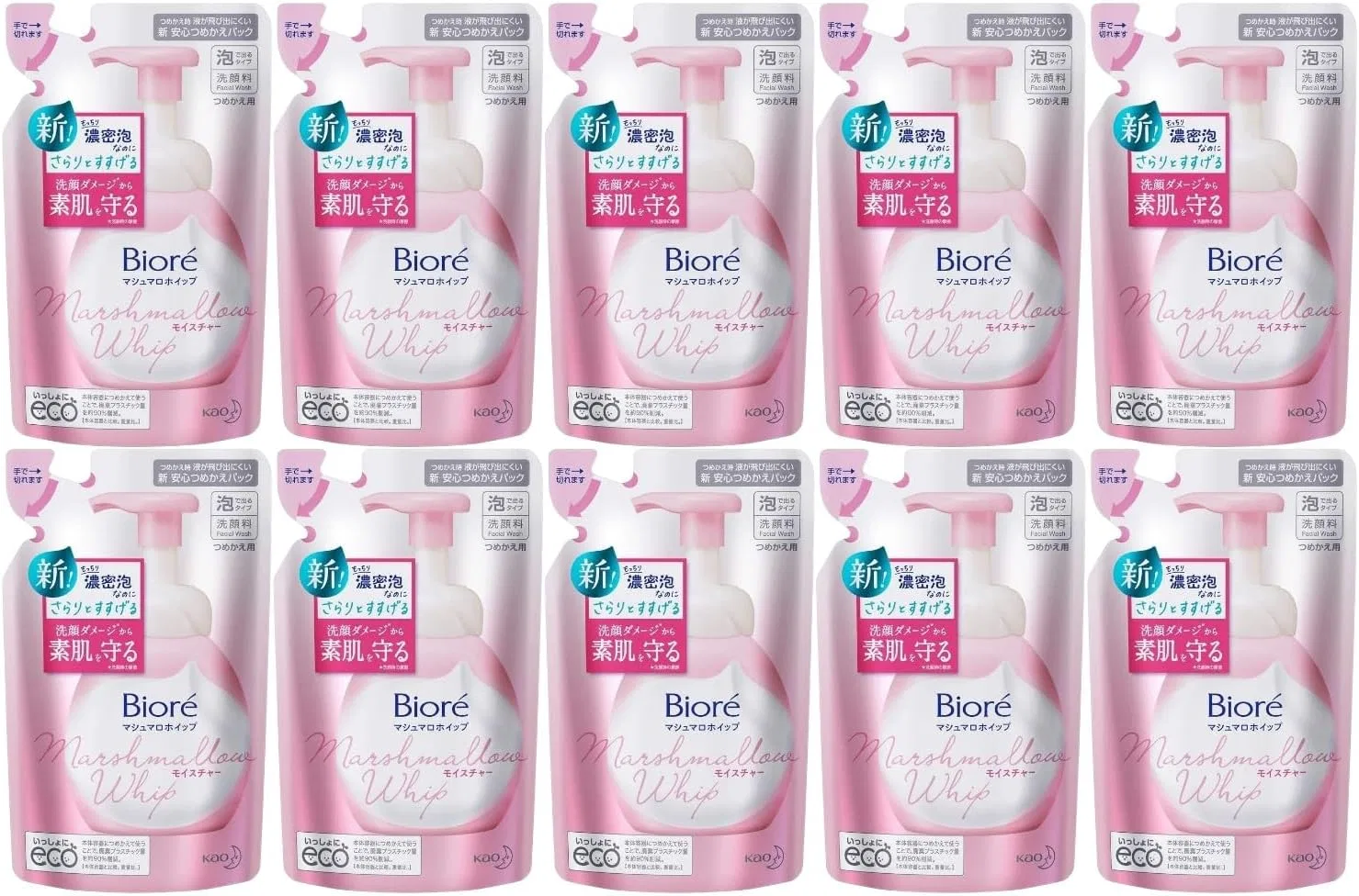 Пенка для умывания Moruro — Marshmallow Whip Moist Refill, 130 мл