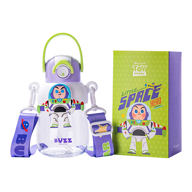 

Студенческая кружка для офиса, летняя милая портативная кружка 650 мл Disney, Buzz Lightyear [Send Cup Brush + Sticker]