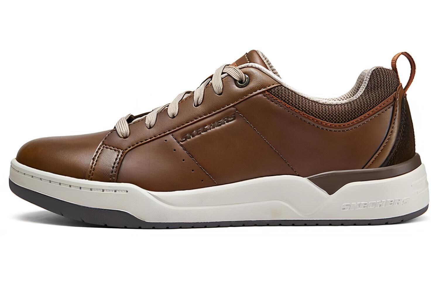

Кроссовки Skechers Skateboarding Shoes Men Low-top Brown, коричневый