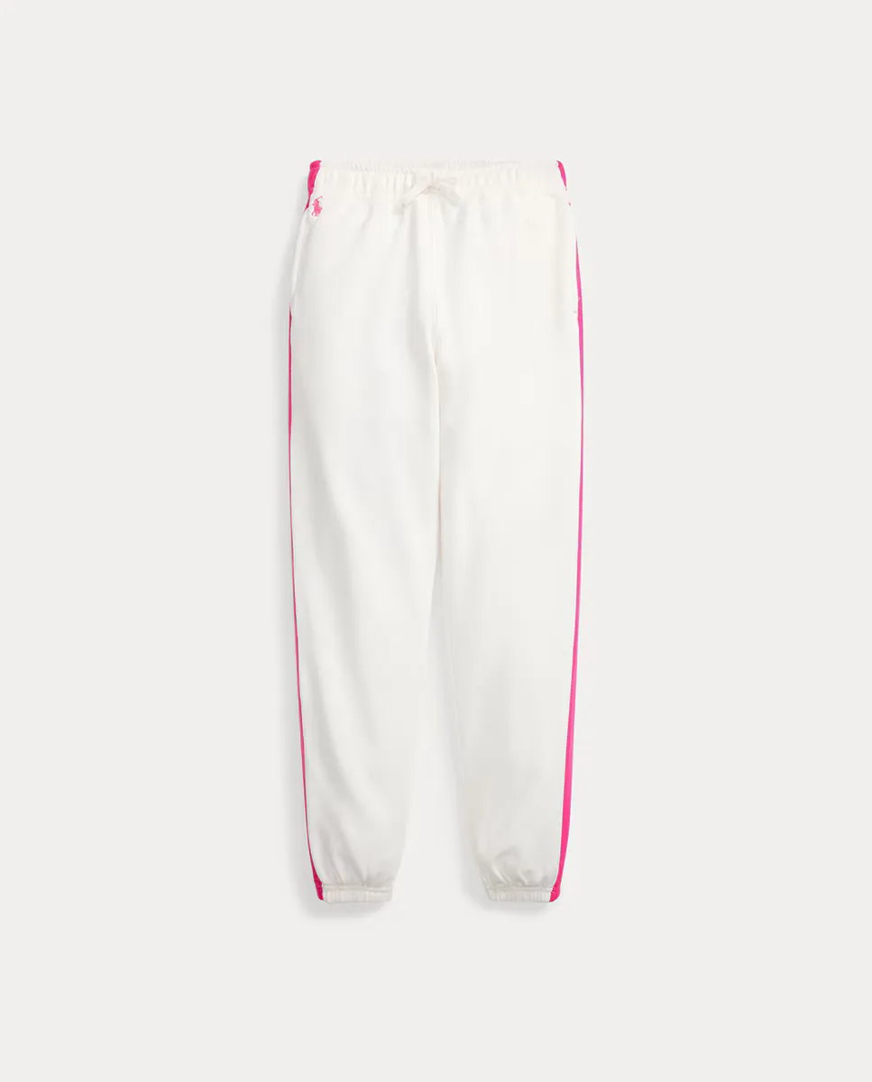 

Спортивные брюки для девочек с полосками по бокам Polo Ralph Lauren, белый