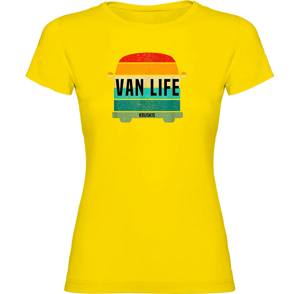 

Футболка с коротким рукавом Kruskis Van Life, желтый