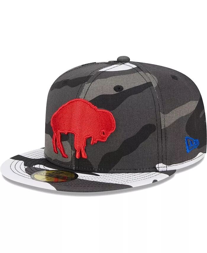 

Мужская приталенная шляпа Buffalo Bills Urban Camo 59FIFTY New Era, зеленый