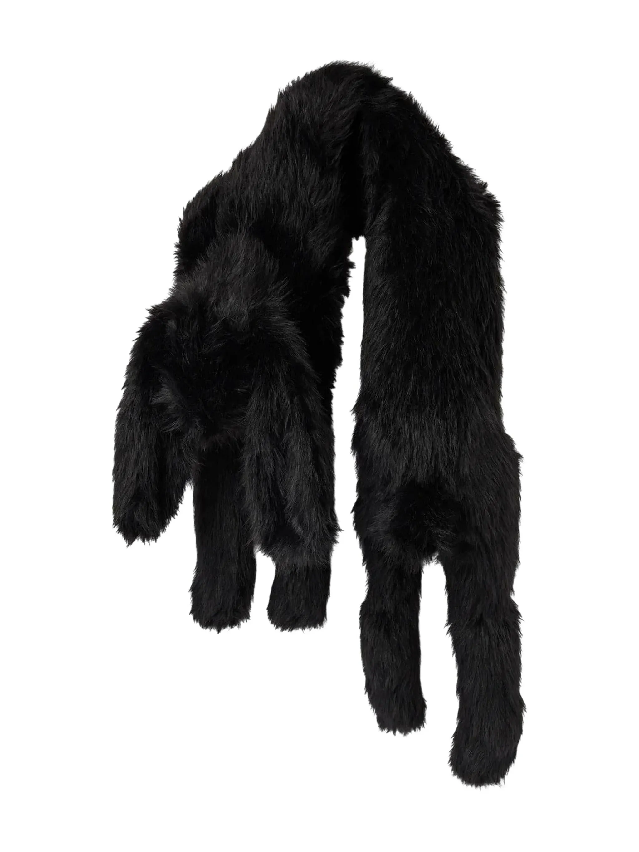 

Шарф с цветочным декором Simone Rocha, черный