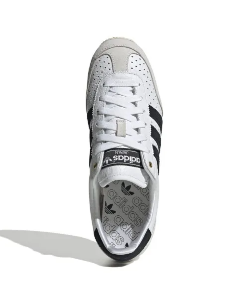 Унисекс кроссовки из натуральной кожи adidas Originals JAPAN IH5489 белые — фото 2