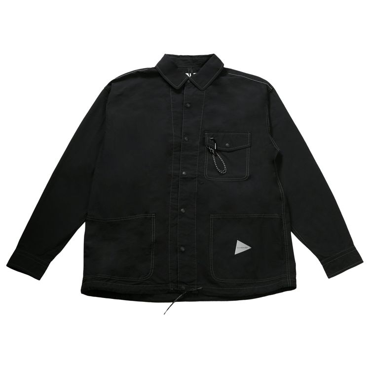 

Куртка And Wander Cordura Rip Shirt Jacket 'Black', черный