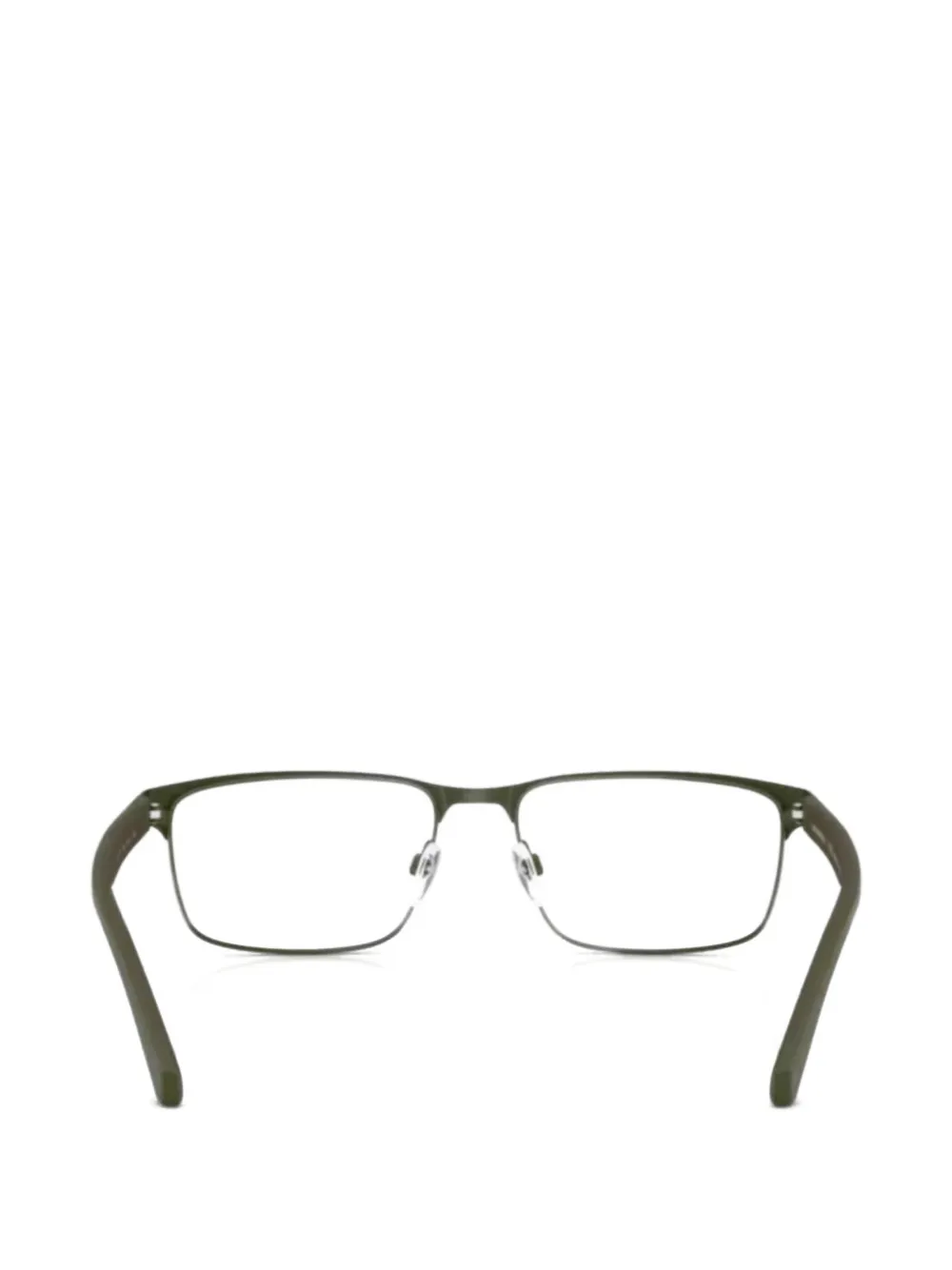 

Очки в прямоугольной оправе Emporio Armani, зеленый