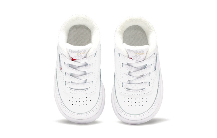Кроссовки Reebok Club C   Toddler 'Triple White' — фото 4