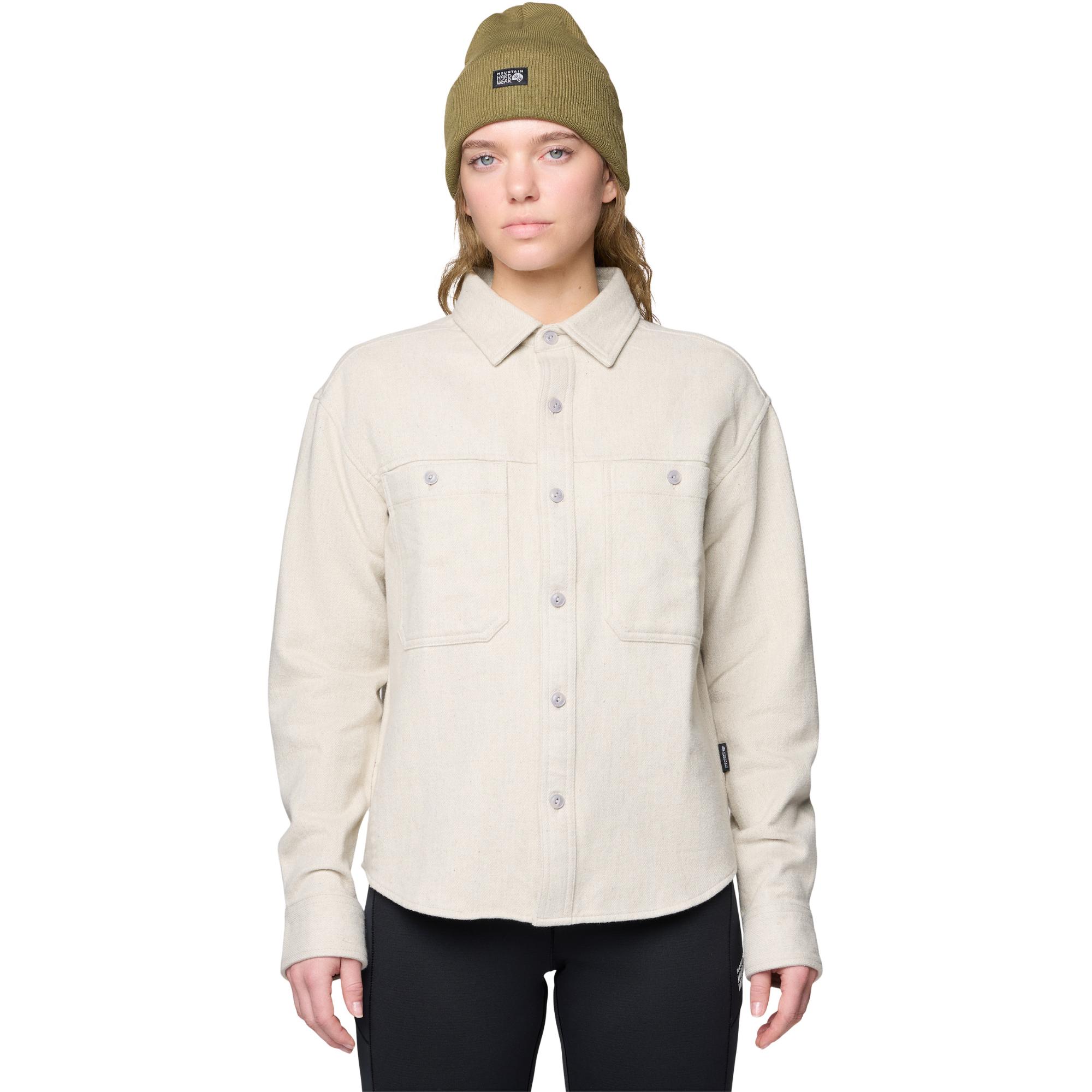 

Женская мягкая фланелевая рубашка с длинными рукавами свободного кроя Mountain Hardwear, Stone Heather