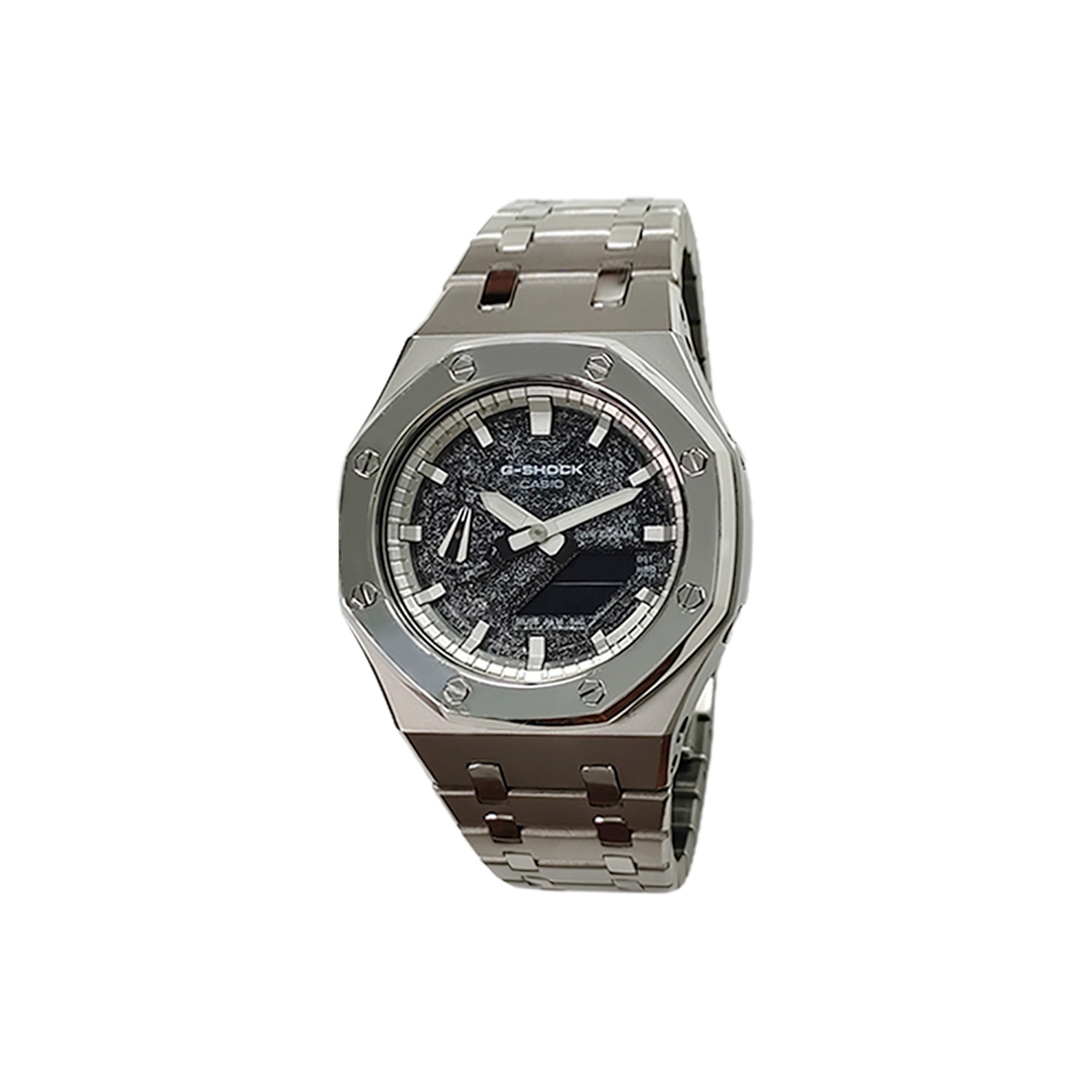 

CASIO Часы Retrofit Series Quartz Movement Stainless Steel Strap Watch Men's Watch Black Dial