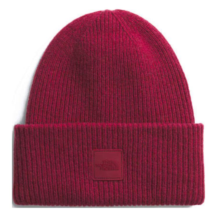 

THE NORTH FACE Вязаная шапка-бини Unisex красная