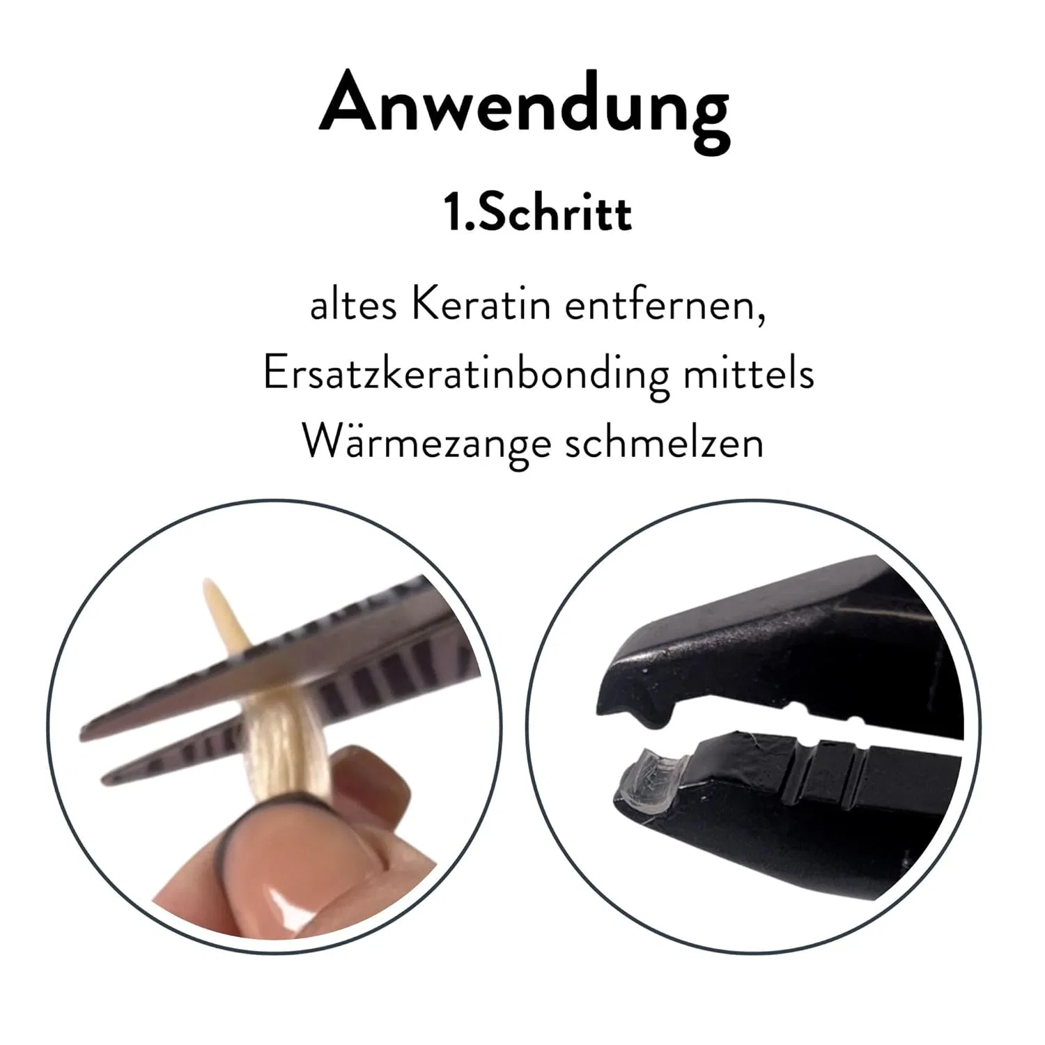Щипцы для кератинового наращивания волос «Bonding Pliers» от hair2heart Hair2Heart — фото 4