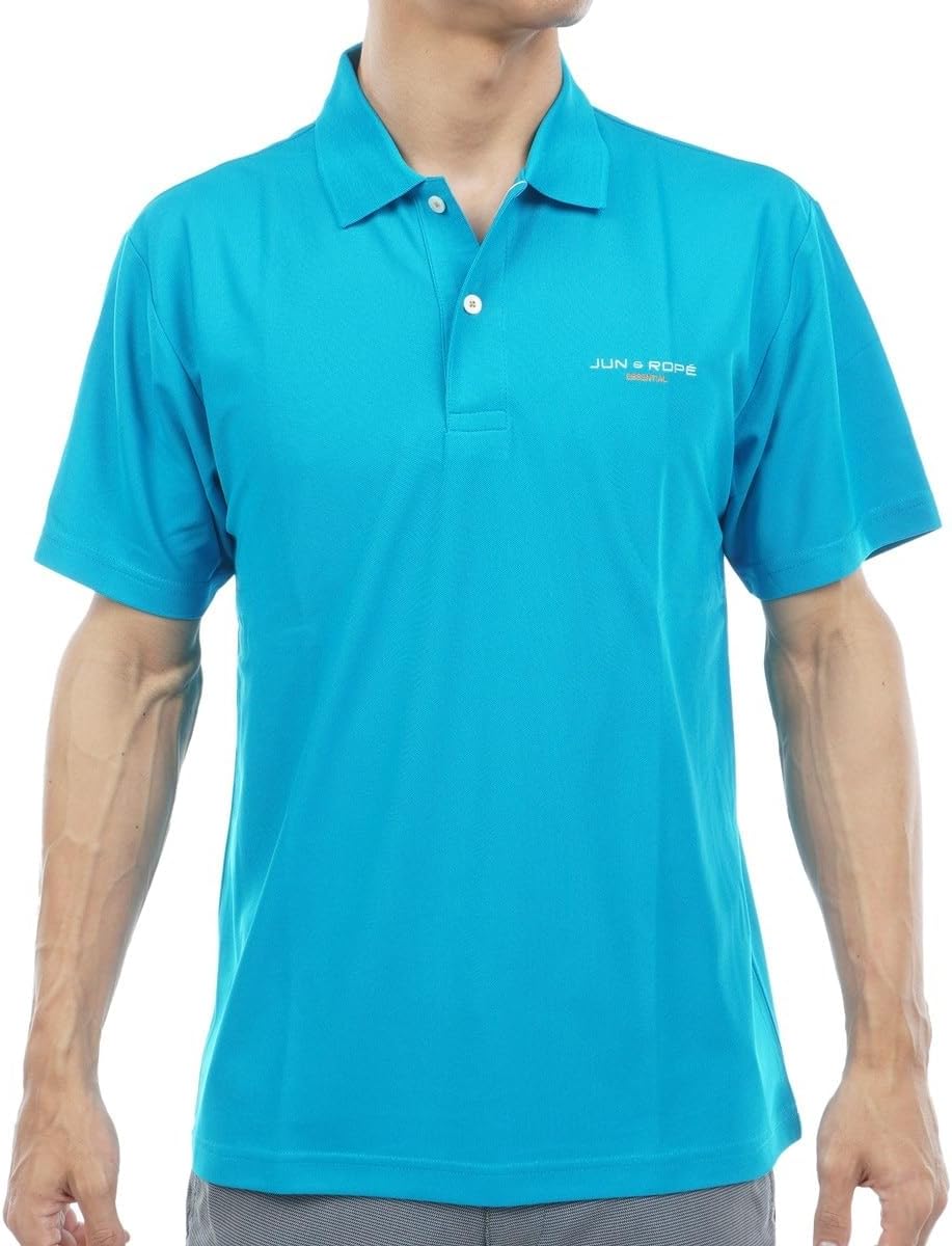 

Рубашка-поло с коротким рукавом Jun & Lopee ESSENTIAL Jun & Rope, синий