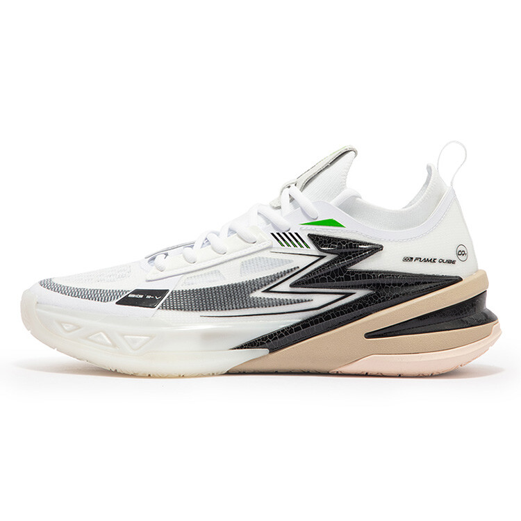 

Баскетбольные кроссовки BIG3 5.0 Pro Basketball Shoes Men Low-Top White/Obsidian Black 361°