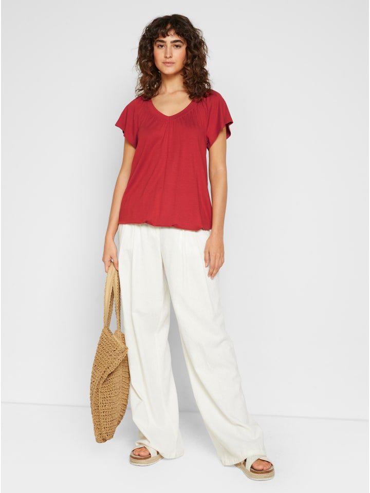 

Рубашка с короткими рукавами клубничного цвета WITT WEIDEN