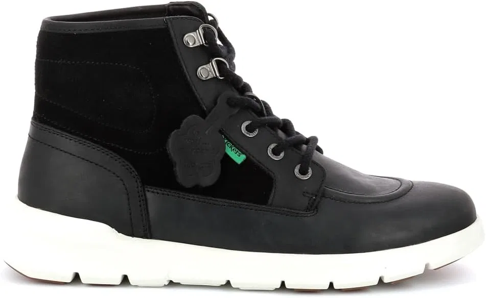 Мужские черные ботинки Kickers Kicki Hi 4