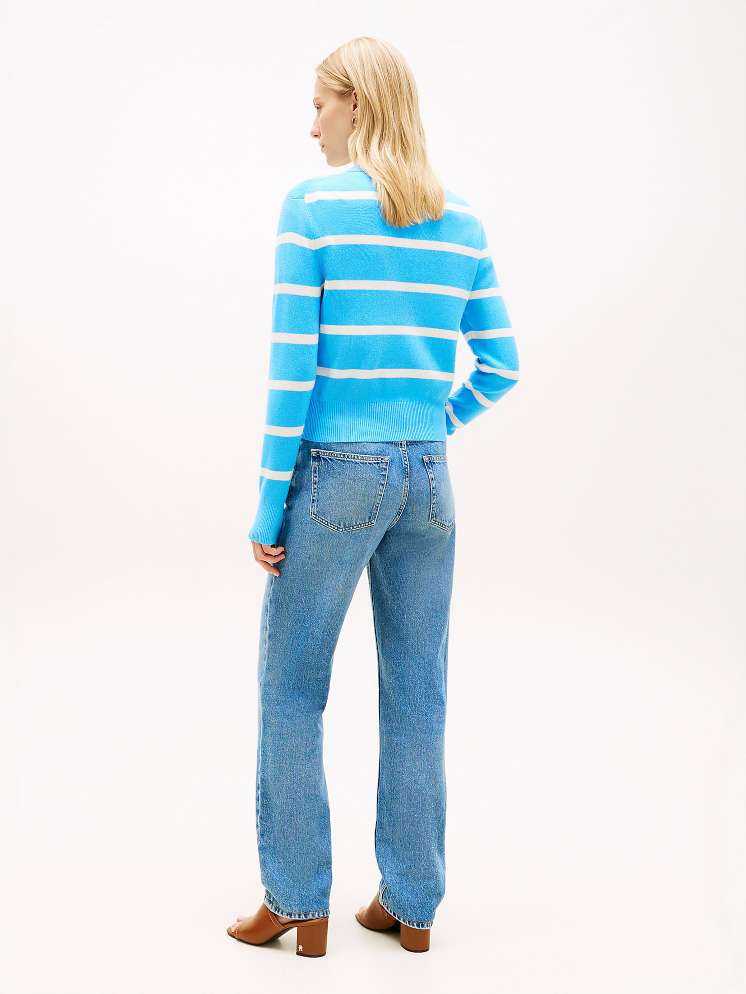 TOMMY HILFIGER Кардиган вязаный в цвете Navy, Royal Blue — фото 4