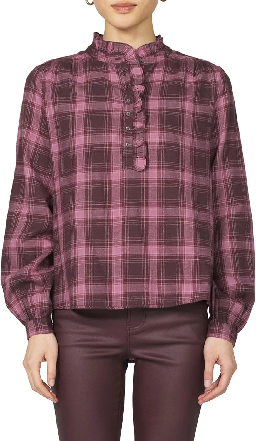 

DEAR JOHN Chantra блуза с длинным рукавом и рюшами