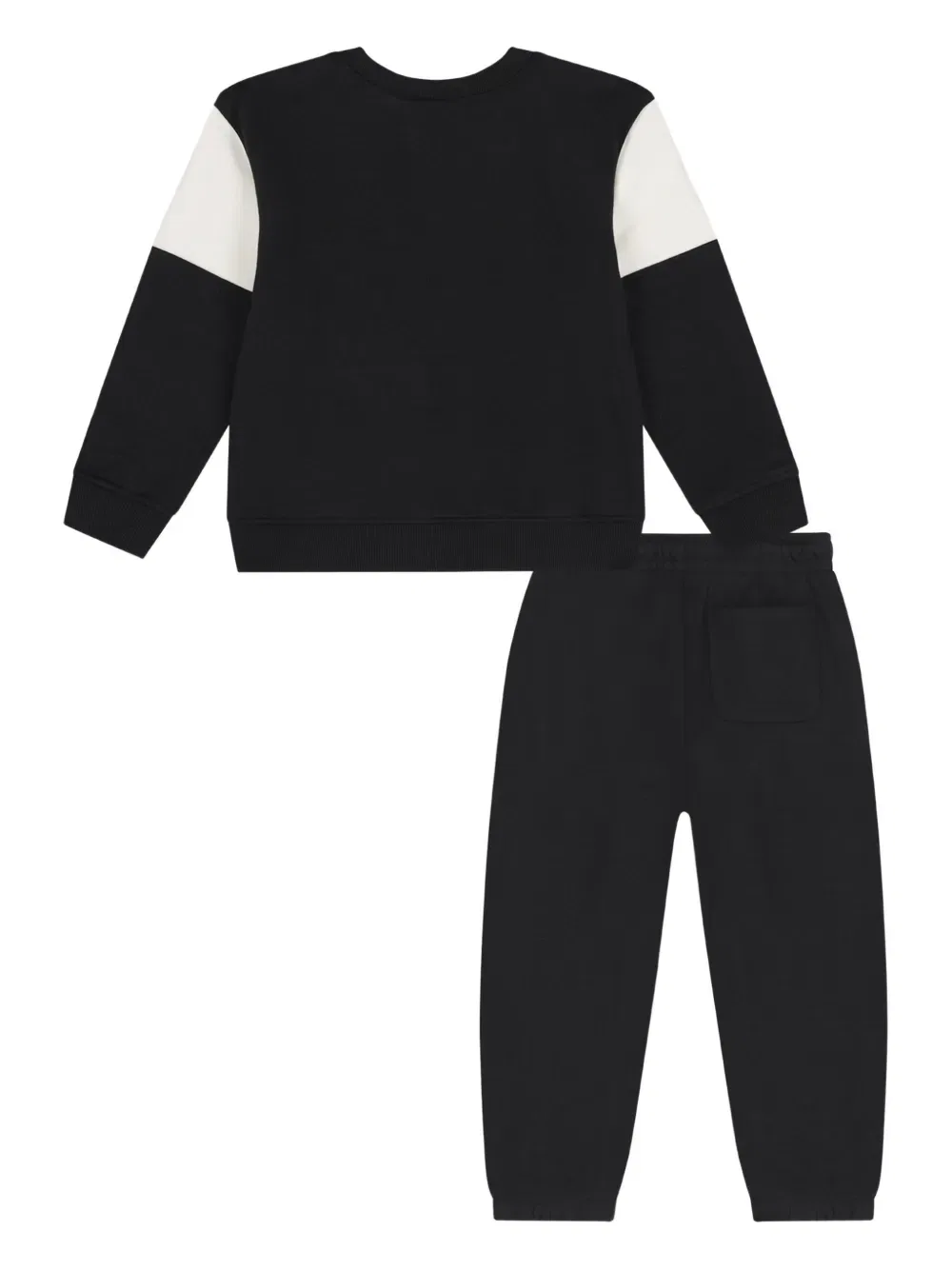 Спортивный костюм с цветовыми блоками Calvin Klein Kids, черный — фото 2
