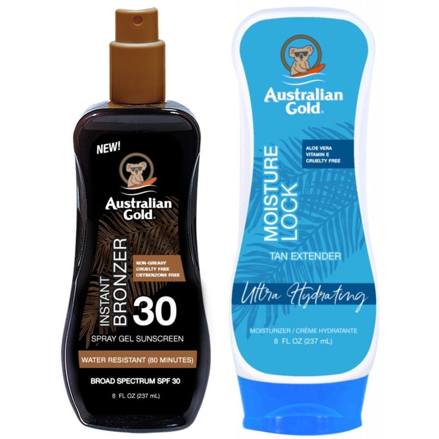 

Australian Gold Bronzer Gel Spray SPF30 + Moisture Lock 237 мл