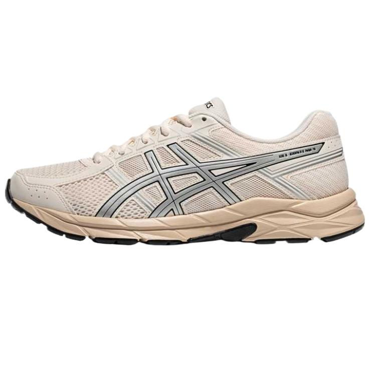 

ASICS Кроссовки для бега Gel Contend 4 с амортизацией, износостойкие, бежевые, мужские