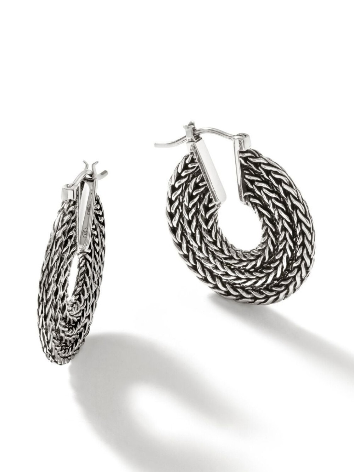 

Серьги-кольца Classic Chain John Hardy, серебряный