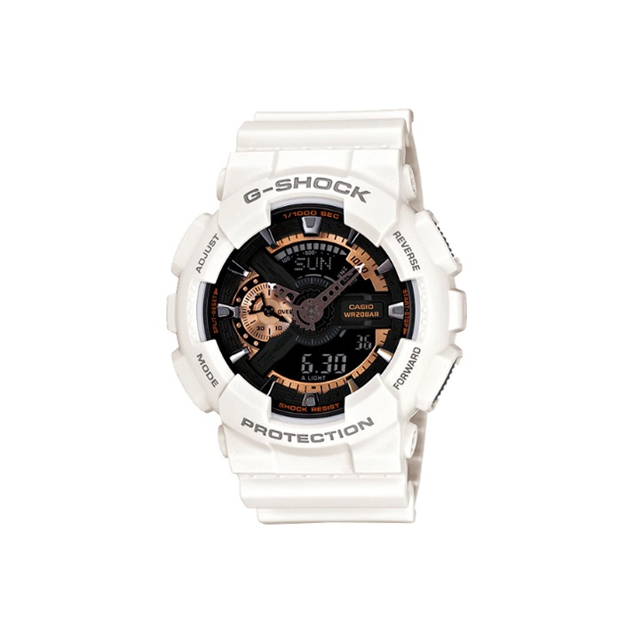 

G-SHOCK Часы Chinese Zodiac Year Of Rooster Limited Edition GA-110RG-7CNY17, Black Dial and White Band