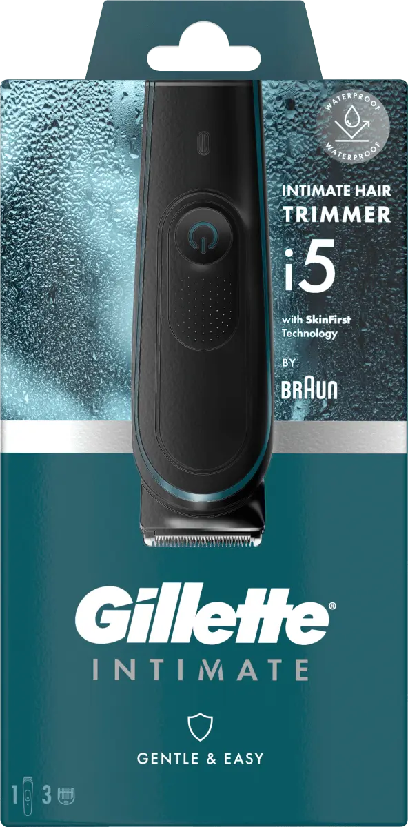 

Триммер для интимной зоны Gillette Body & Intimate, черный