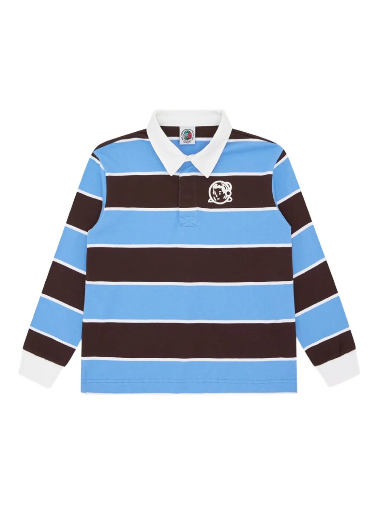 

Полосатая рубашка поло Billionaire Boys Club Kids, синий