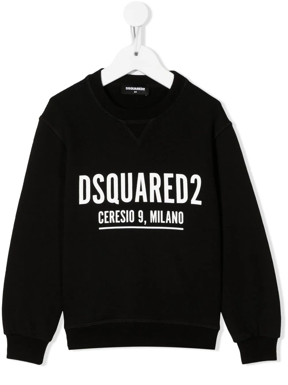 

Толстовка с логотипом DSQUARED2 KIDS, черный