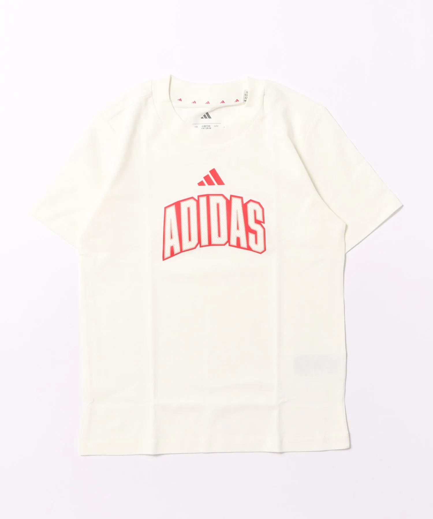Детская футболка adidas с графическим принтом Off White