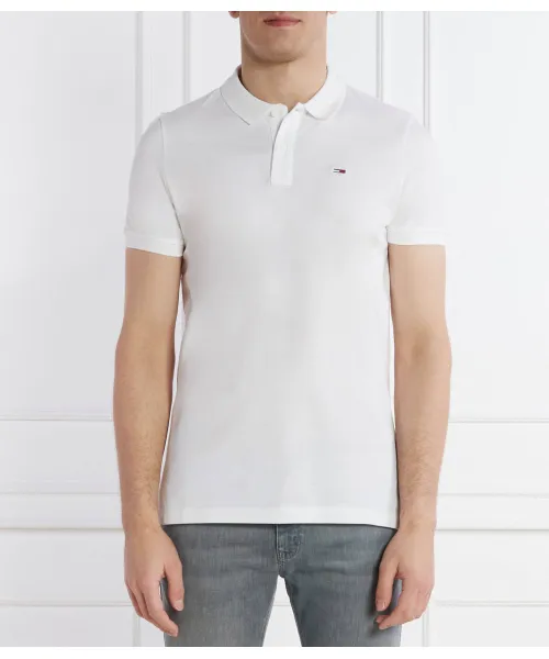 

Футболка поло Regular fit Tommy Jeans, белый
