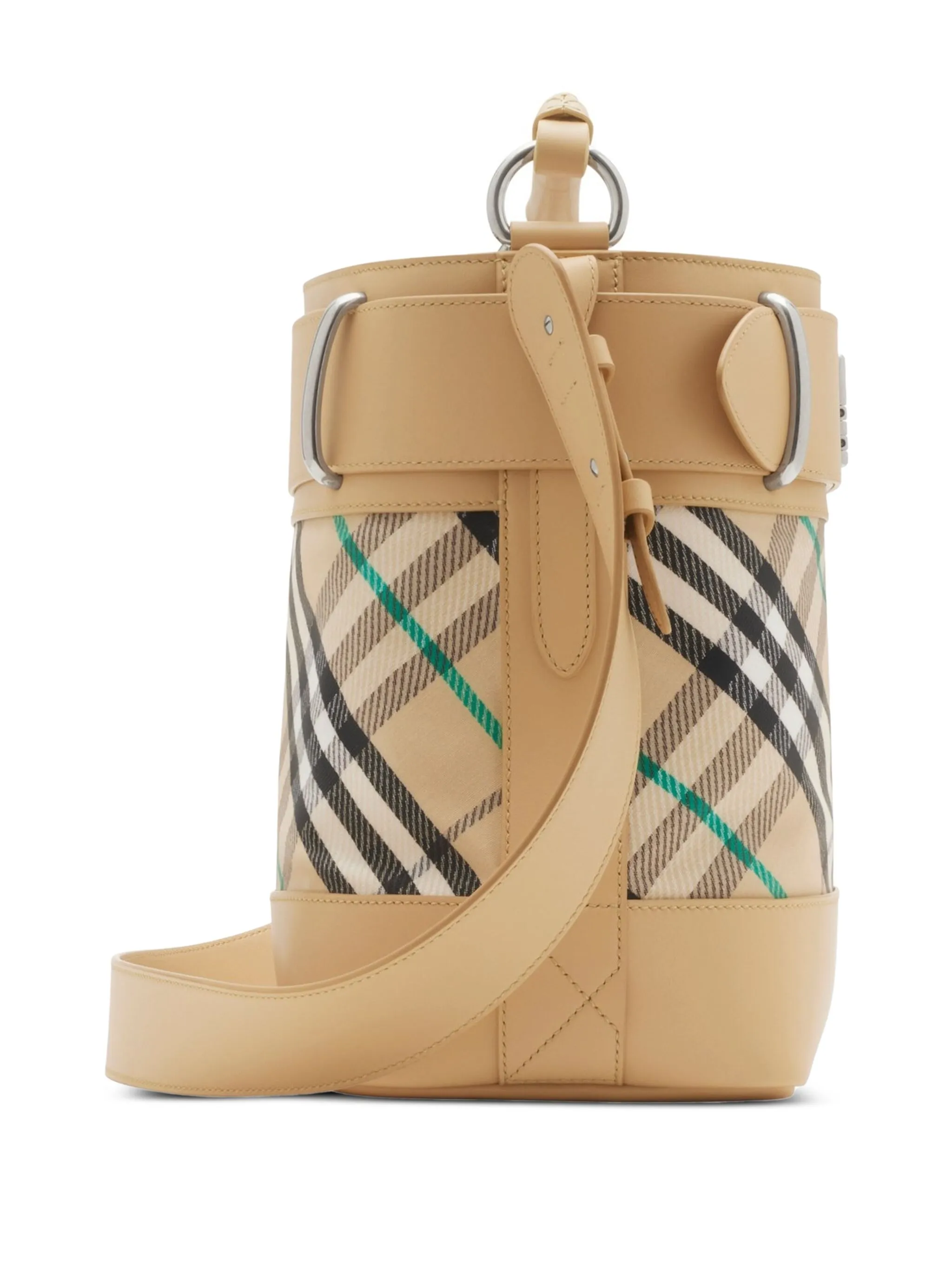 Маленькая сумка-ведро Rocking Horse Burberry, коричневый — фото 3
