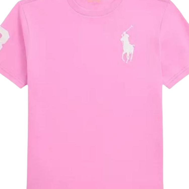 Polo Ralph Lauren Футболка розовая детская — фото 4