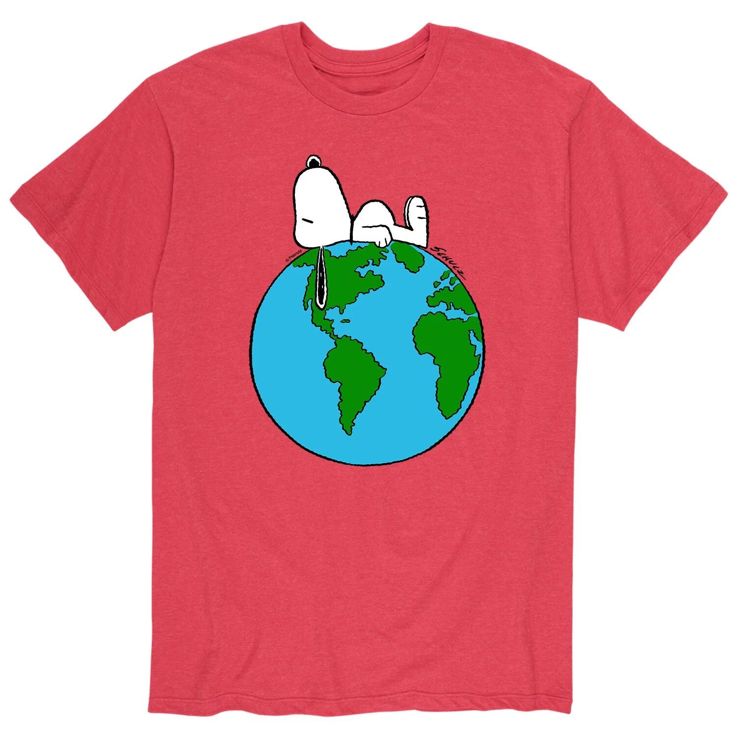

Мужская футболка Peanuts Top of The World Licensed Character
