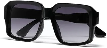 

Ретро-квадратные солнцезащитные очки для женщин, модные градиентные оттенки, защита от УФ-излучения UV400, модные панк-солнцезащитные очки для мужчин MTZJH, Clear Tea