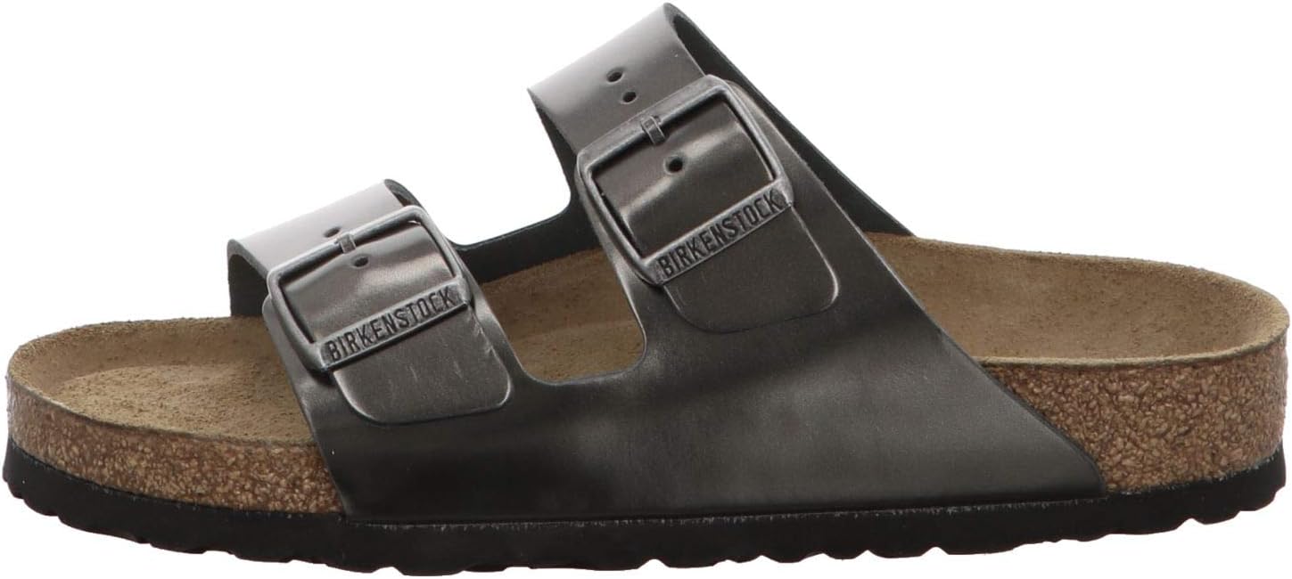 Сандалии Birkenstock Arizona Slide унисекс для взрослых, серый — фото 2
