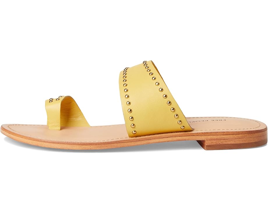 Сандалии Free People Amelie Tiny Stud Sandals, цвет Sun Butter — фото 4