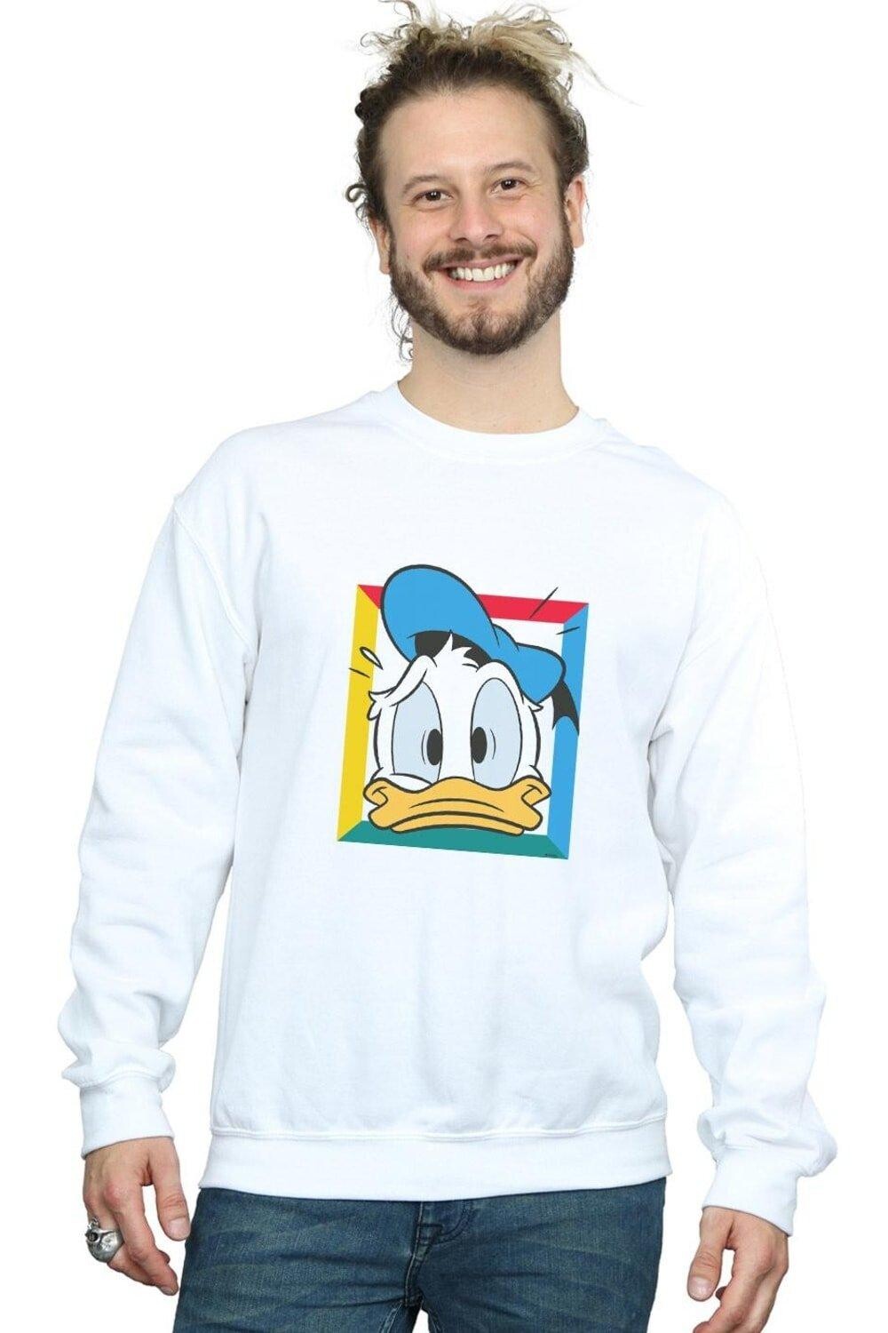 

Толстовка «Дональд Дак в панике» Disney, белый