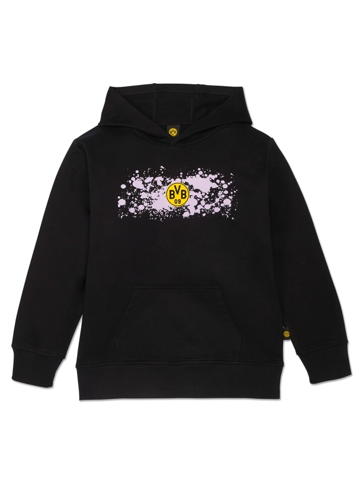 

Футболка BVB Merchandising GmbH BVB Hoodie lila Kinder, черный
