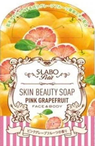 Мыло S-LABOプチ Skin Beauty Soap, 60 г, розовый грейпфрут