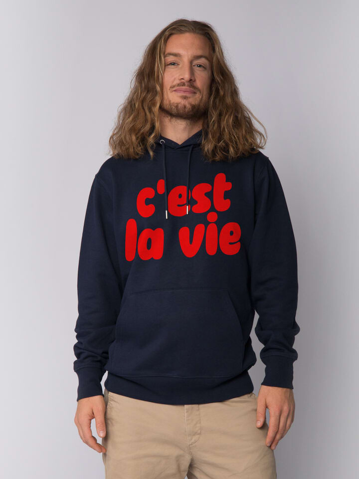 

Толстовка wat Apparel Sweatshirt cest la vie, темно-синий