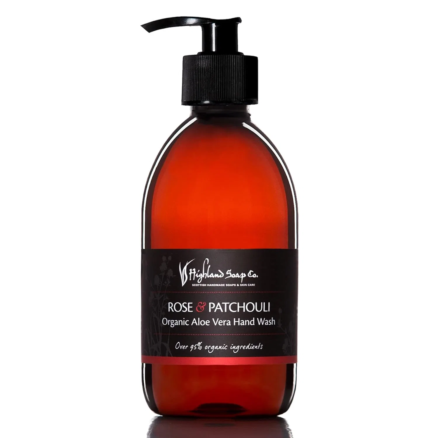 Жидкое мыло для рук The Highland Soap Company Rose & Patchouli, 300 мл Highland Soap Co