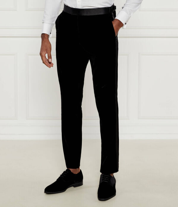 

Брюки костюмные Boss Slim Fit, черный