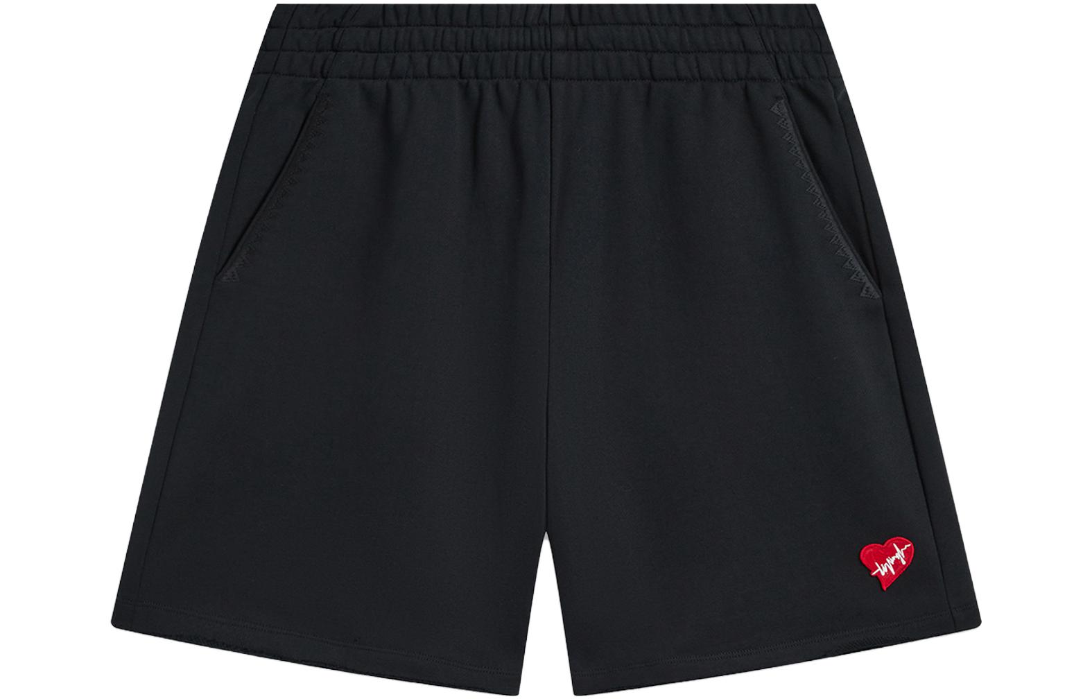 

LINING Спортивные повседневные шорты женские черные Sports Life Collection