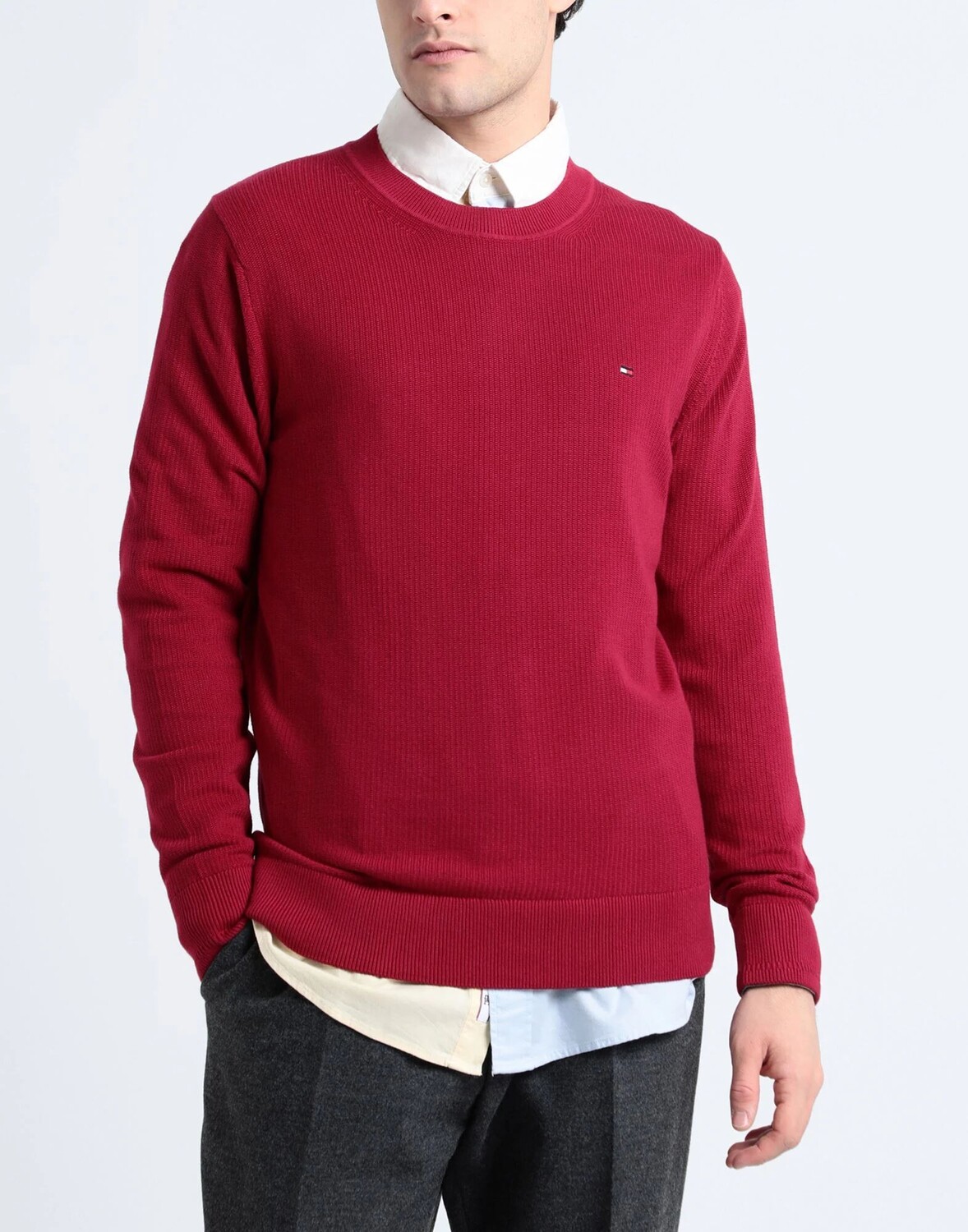 Свитер Tommy Hilfiger, гранат — фото 2