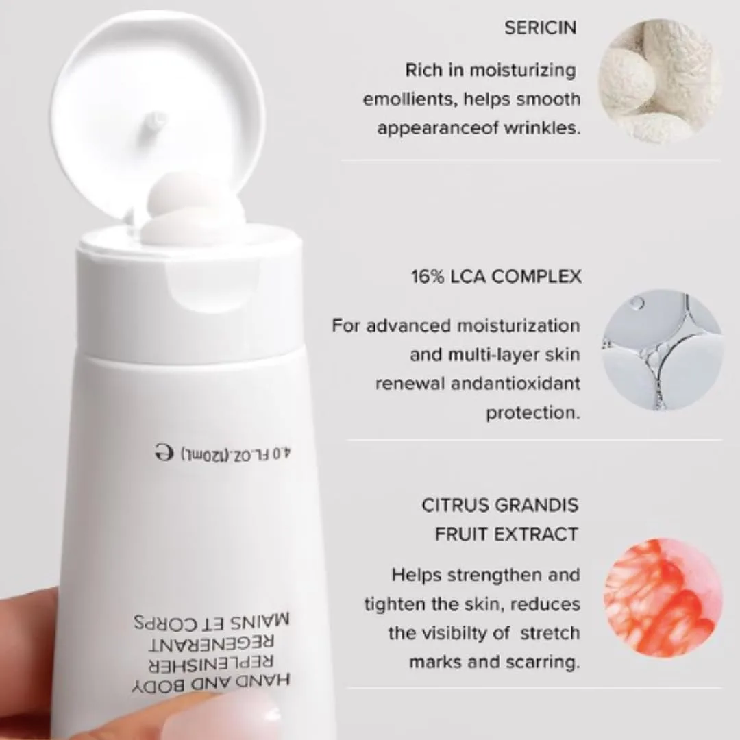 PRIORI Skincare лосьон для рук и тела с молочной кислотой AHA, витаминами C, A, E, сыворотка для коррекции растяжек, без отдушки, 118 мл — фото 3