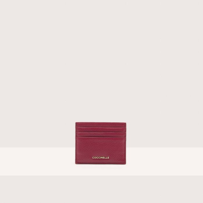 

Кошелек Coccinelle Metallic Soft, цвет Sangria